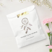 ボホドリームキャッチャー赤ちゃんシャワー フェイバーバッグ (封をした状態)