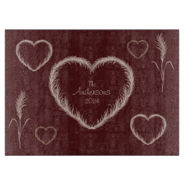 ボホドリームスカスタムパンパスグラスカッティングボード カッティングボード