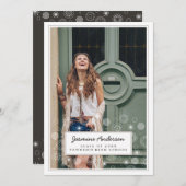 ボホドリーム写真卒業パーティー招待状 招待状 (正面/裏面)