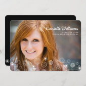 ボホドリーム写真卒業パーティー招待状 招待状 (正面/裏面)