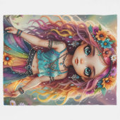 ボホドルズフリースブランケット フリースブランケット (正面(横))