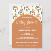 ボホナシ水彩手色彩の鮮やか形 招待状 (正面)