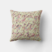 ボホナチュラル |アーストーン対角線ストライプ クッション (裏面)