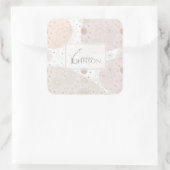 ボホニュートラル宇宙ドードルズエステティックデザイン スクエアシール (バッグ)