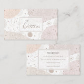 ボホニュートラル宇宙ドードルズエステティックデザイン 名刺 (正面/裏面)