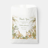 ボホニュートラル恐竜の赤ちゃんシャワー フェイバーバッグ (正面)