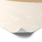 ボホニュートラル抽象芸術レインボー葉ズ&ウォールアート ポスター (角)