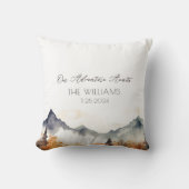 ボホニュートラル結婚マウンテンズカップル クッション (正面)