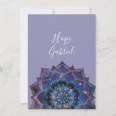 ボホネブラマンダラ 招待状 (裏面)