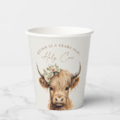 ボホハイランドカウキー子供の誕生日パーティー 紙コップ (正面)