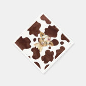 ボホハイランドカウズプリントナプキンス スタンダードカクテルナプキン (角)