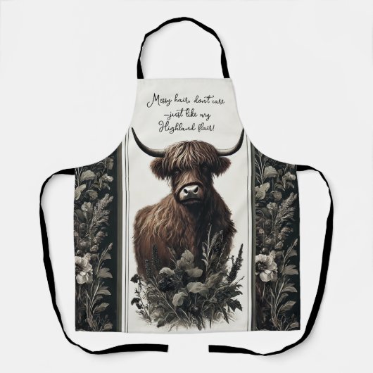 ボホハイランドカウズ エプロン (正面)