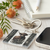 ボホハイランドカウズ キーホルダー (正面右)