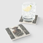 ボホハイランドカウズ ストーンコースター (横)