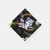 ボホハウリングウルフ誕生日 スタンダードカクテルナプキン (角)