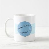 ボホハッピーバースデー最高のマー・エバー コーヒーマグカップ (左)