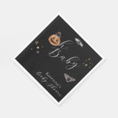 ボホハロウィン男女兼用オ赤ちゃんシャワー スタンダードランチョンナプキン (角)