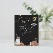 ボホハロウィーンベイビーシャワー サンキューカード (スタンド正面)