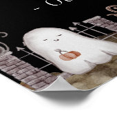 ボホハロウィーン赤ちゃんシャワーへようこそ ポスター (角)