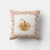 ボホハロー秋パンプキン紅葉 クッション (裏面)