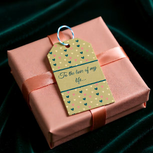 ボホハートとラブ ギフトタグ