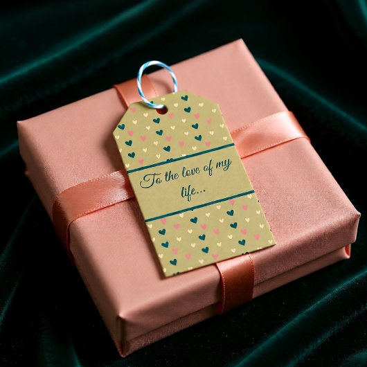 ボホハートとラブ ギフトタグ