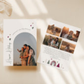 ボホハートアーチハッピーホリデイズファイブ写真 シーズンカード