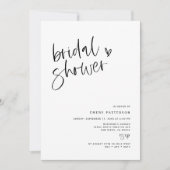 ボホハートブライダルシャワーパーティの招待状E100 招待状 (正面)