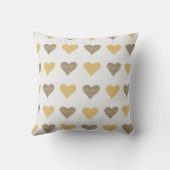 ボホハート模様枕 クッション (裏面)