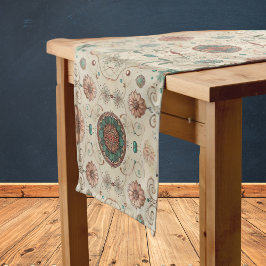 ボホハーブパターン ショートテーブルランナー