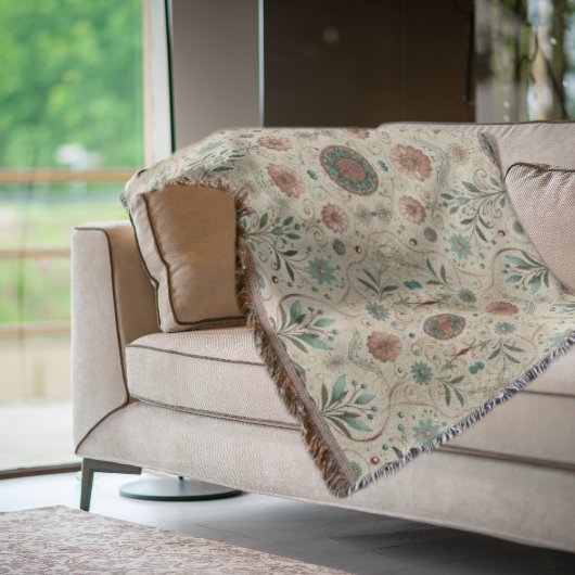 ボホハーブパターン スローブランケット