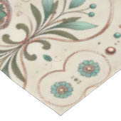 ボホハーブパターン テーブルクロス (アングル)