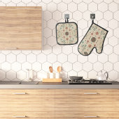 ボホハーブ 鍋つかみ&鍋敷きセット