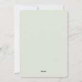 ボホバウブルズホリデーパーティー シーズンカード (裏面)