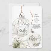 ボホバウブルズホリデーパーティー シーズンカード (正面)