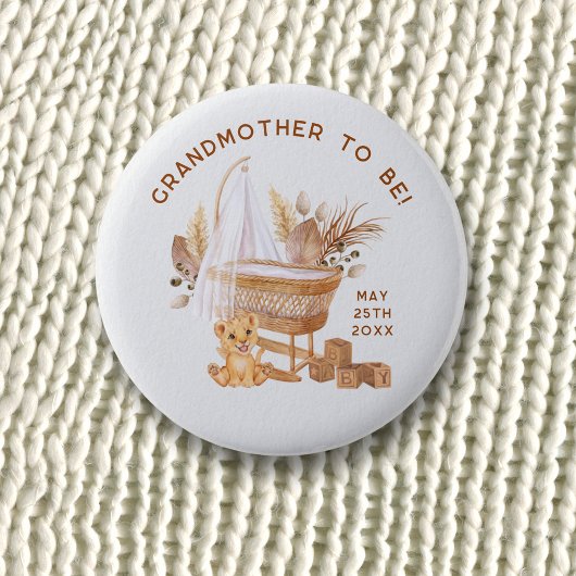 ボホバシネット子供部屋ベビーシャワースペシャルゲスト 缶バッジ