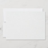 ボホバシネット子供部屋ベビーシャワー 招待状 (裏面)