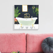 ボホバスI キャンバスプリント (インサイチュ (リビング))