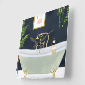 ボホバスI スクエア壁時計 (傾斜)