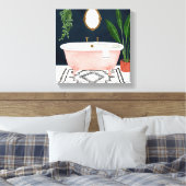 ボホバスII キャンバスプリント (インサイチュ (寝室))