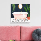 ボホバスII キャンバスプリント (インサイチュ (リビング))