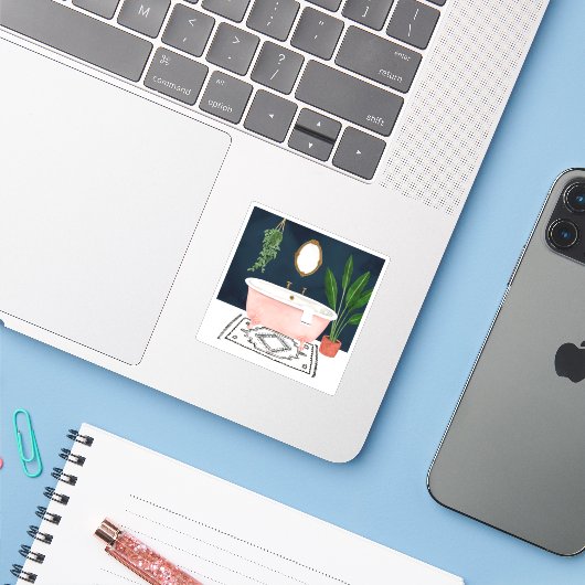 ボホバスII シール (ノートパソコンとiPhone)