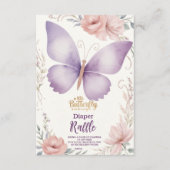 ボホバタフライおむつラッフル エンクロージャーカード (正面)