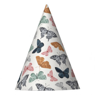 ボホバタフライエンチャントガーデン誕生日 パーティーハット