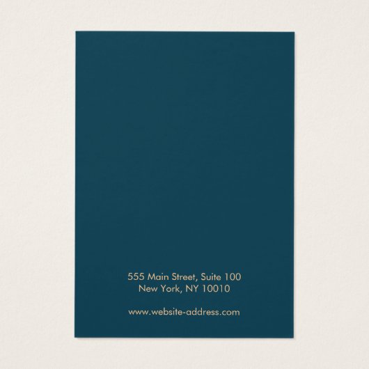 ボホバタフライネックレスブレスレットディスプレイカード (裏面)