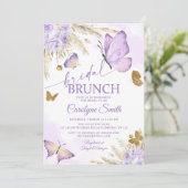 ボホバタフライブライダルブランチブライダルシャワー 招待状 (スタンド正面)