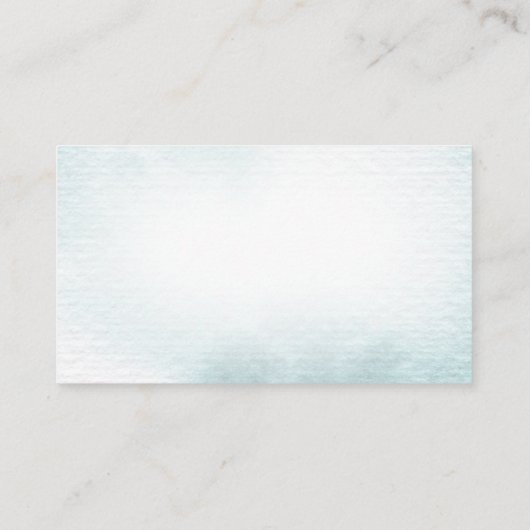 ボホバタフライベビーシャワーブックベビーカード エンクロージャーカード (裏面)