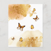 ボホバタフライベビートリビアベビーシャワーゲーム (裏面)