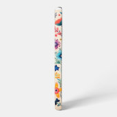 ボホバタフライ・ワイルドフラワーガーデン SAMSUNG GALAXYケース (左側面)