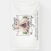 ボホバチェロレッテグランピングパーティー 横断幕 (縦)